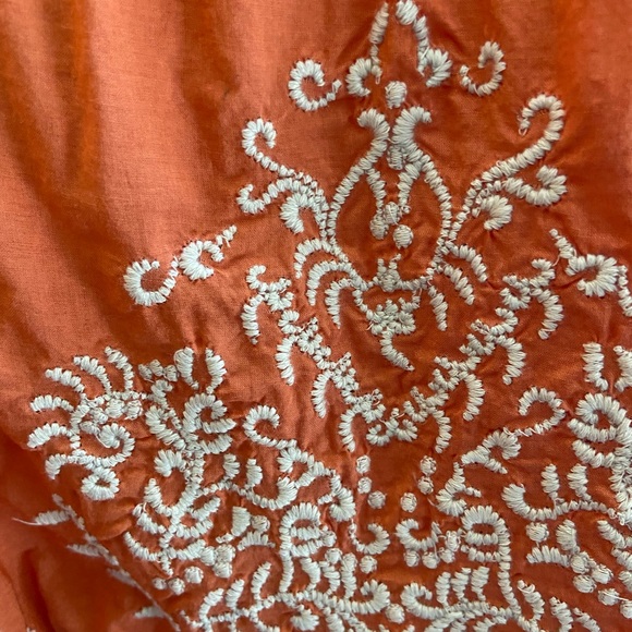 Embroidered Chico’s Cotton tunic - Picture 3 of 4